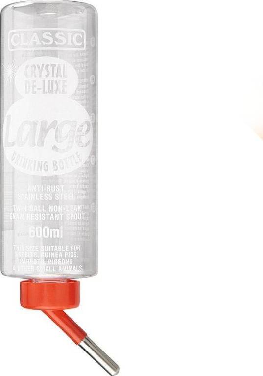 Classic Drinkfles Plastic Konijn 600 ML