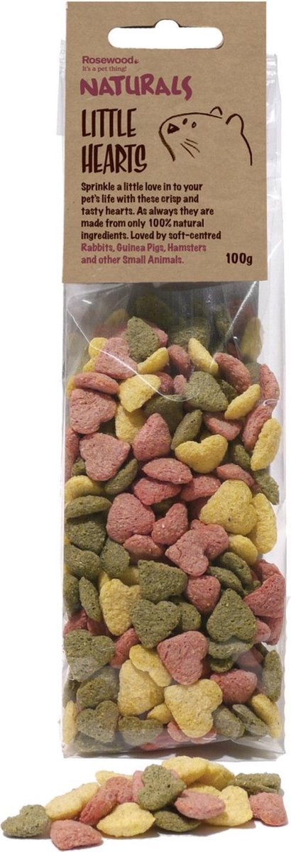Rosewood Naturals Knaaghartjes 100GR