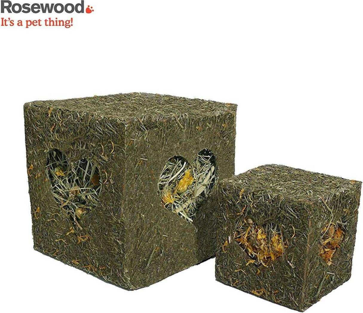 Rosewood Ik Hou Van Hooi Knaag Kubus 12.5X12.5X12.5 CM