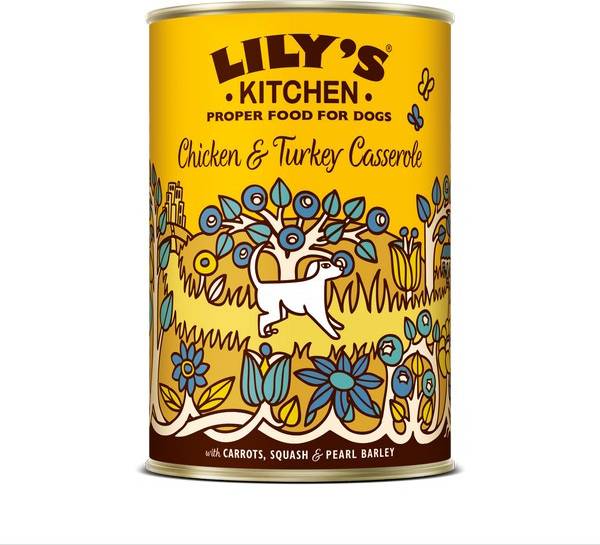 Lily's Kitchen Dog Chicken / Turkey Casserole 6X400 GR