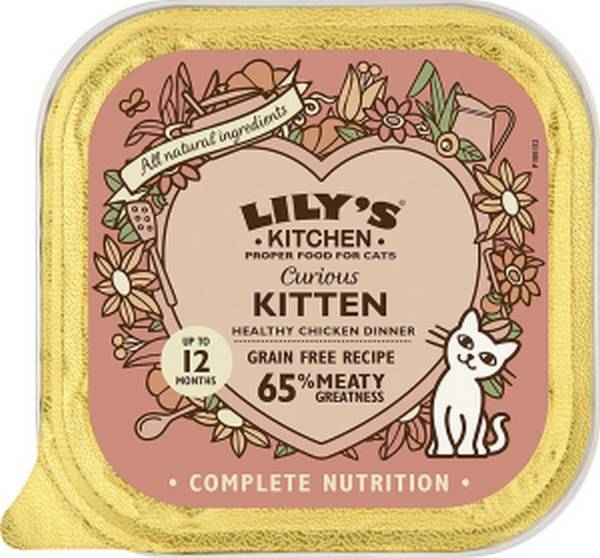 Lily's Kitchen Cat Kitten Smooth Pate Chicken 19X85 GR