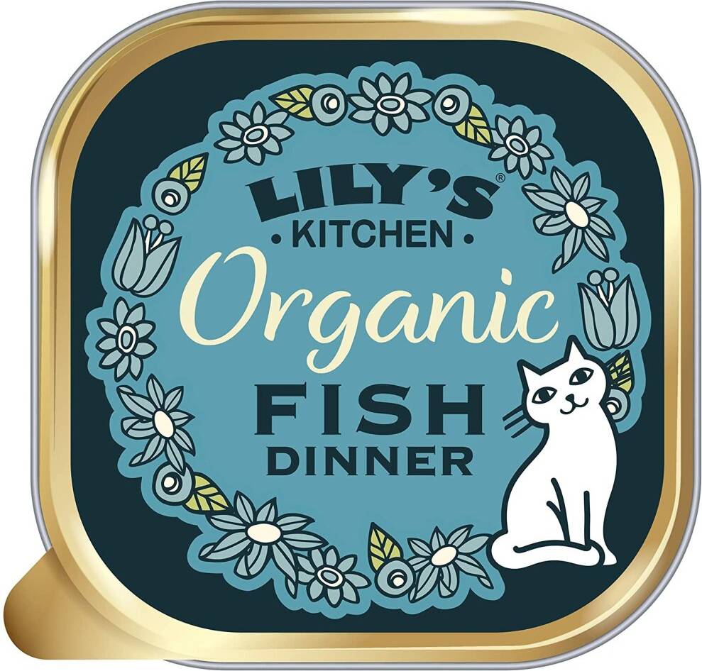 Lily's Kitchen Cat Organic Fish Pate 19X85 GR