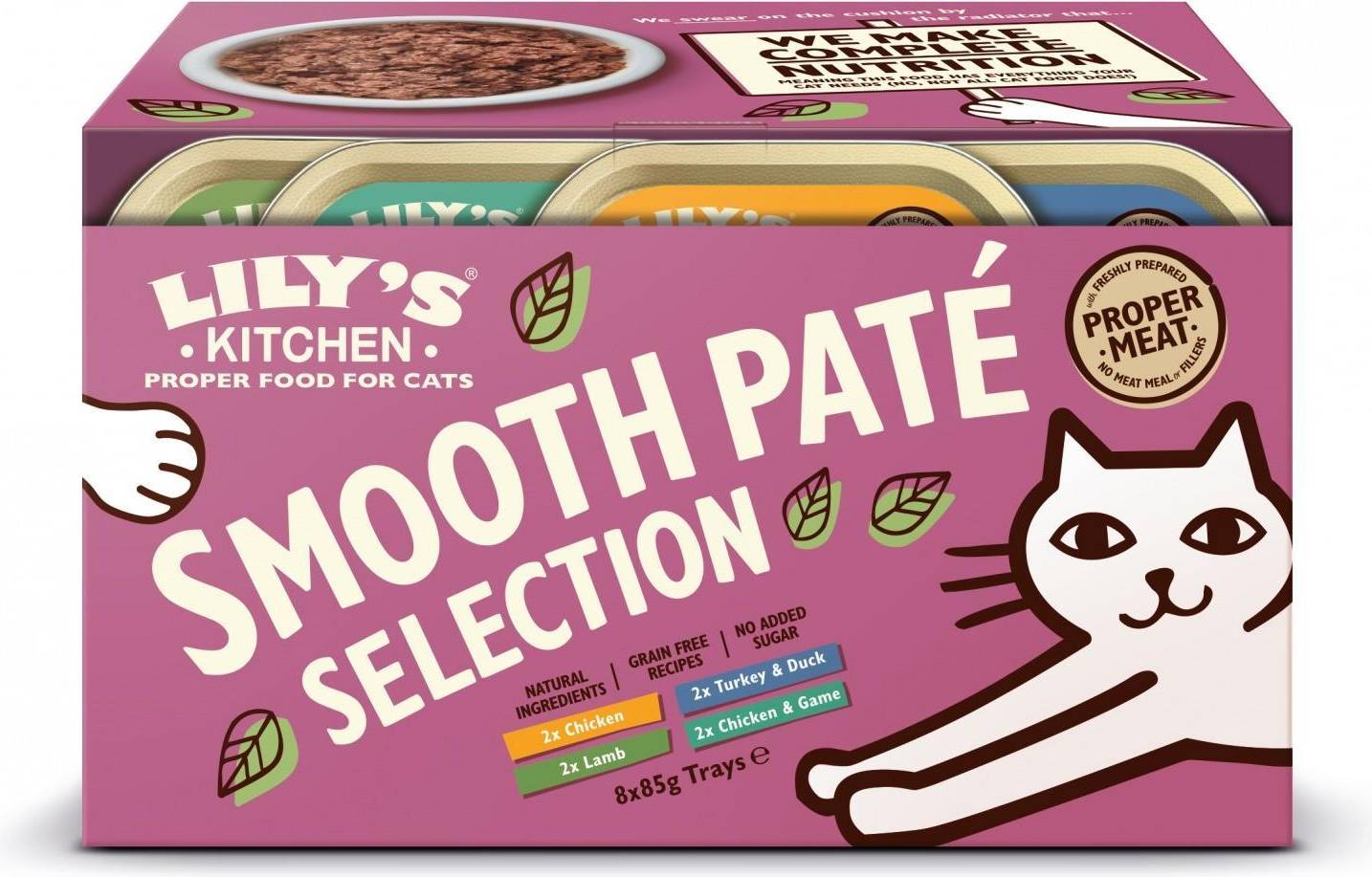 Lily's Kitchen Cat Everyday Favourites Multipack 8X85 GR