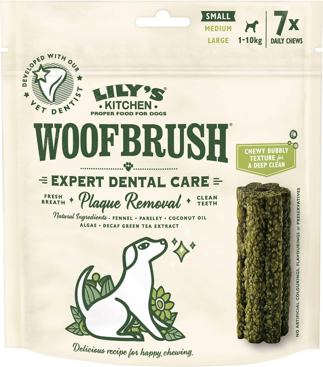 Lily's Kitchen Dog Woofbrush Dental Care SMALL 7X22 GR