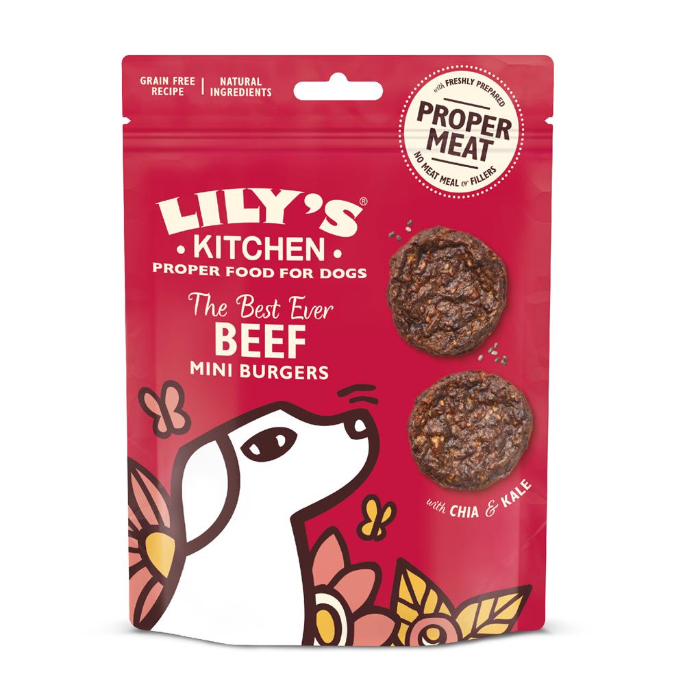 Lily's Kitchen Dog the Best Ever Beef Mini Burgers 70 GR