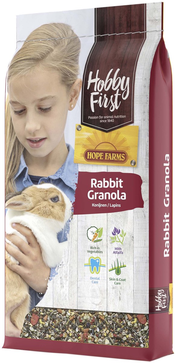 Hobbyfirst Hopefarms Rabbit Granola 10 KG