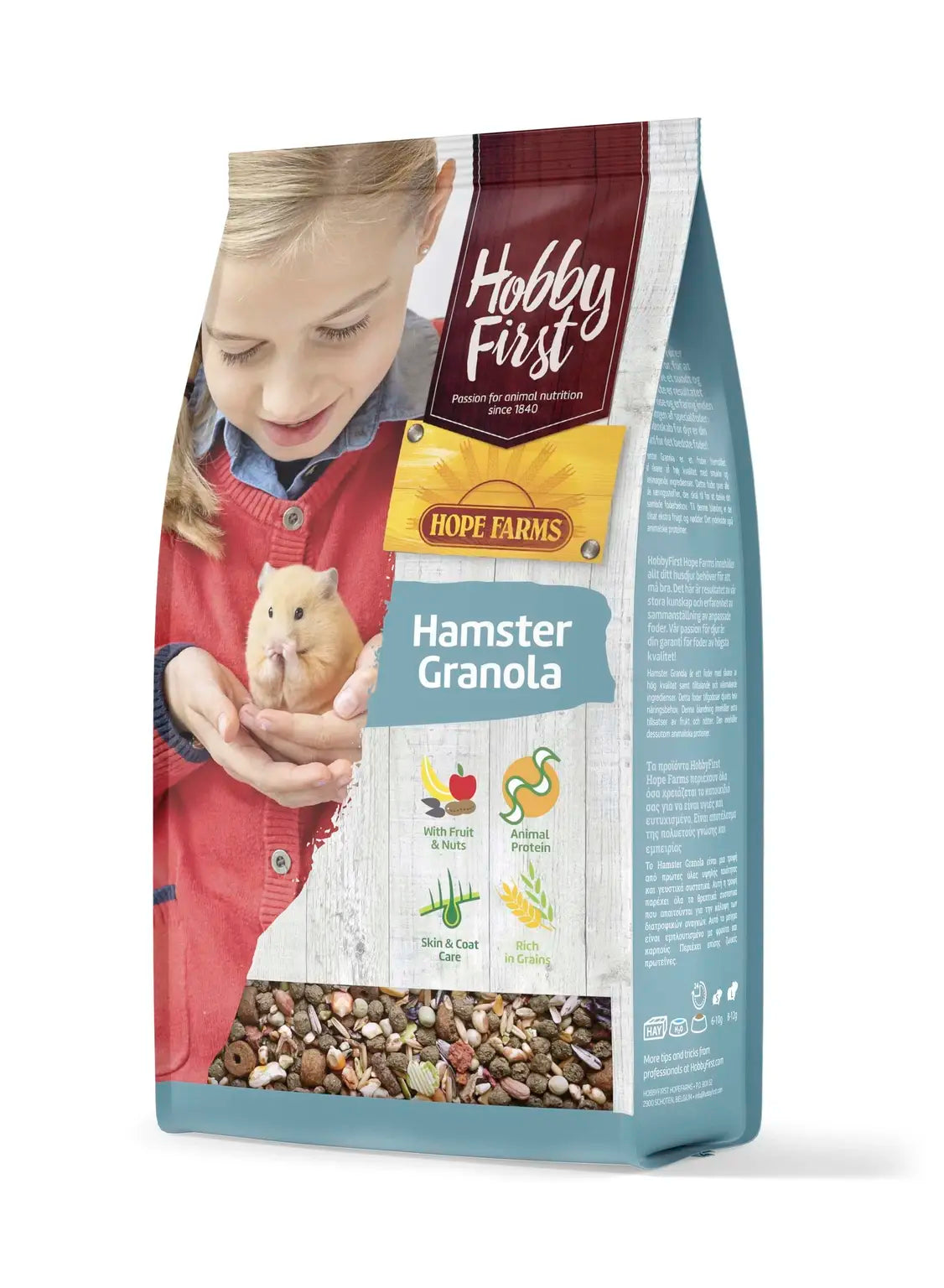 Hobbyfirst Hopefarms Hamster Granola 800 GR