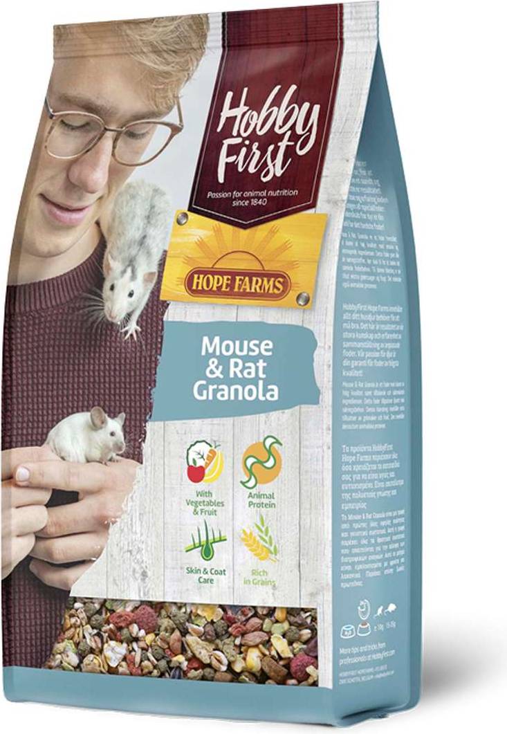 Hobbyfirst Hopefarms Mouse & Rat Granola 800 GR
