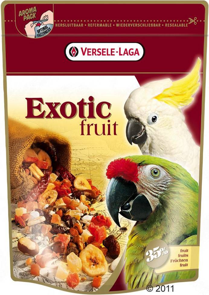Versele-Laga Exotic Fruit Papegaai 600 GR