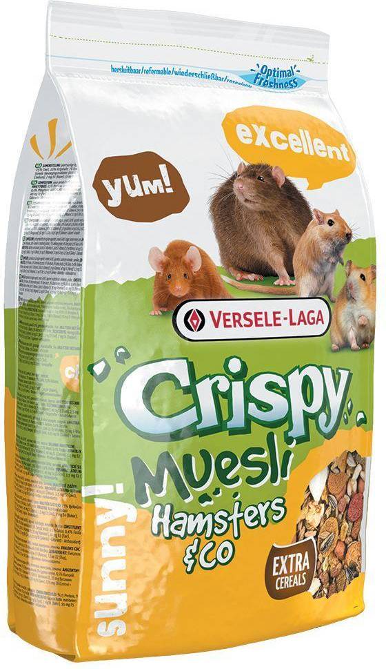 Versele-Laga Crispy Muesli Hamsters & Co 2.75 KG