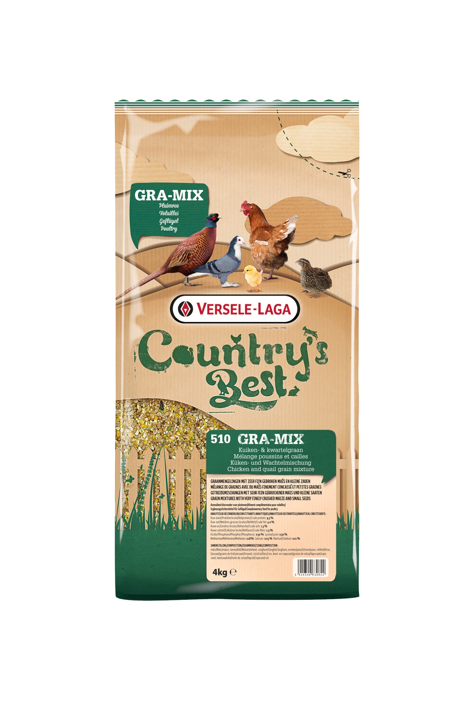 Versele-Laga Gra-Mix Kuiken & Kwartelgraan 4 KG