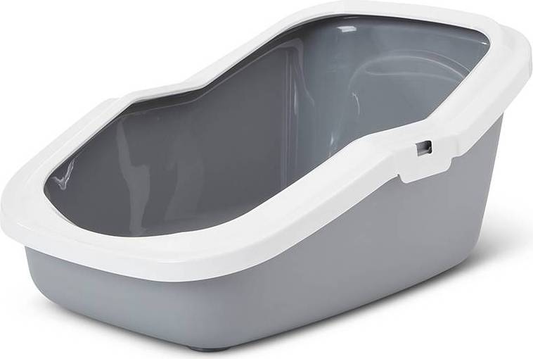 Savic Kattenbak Aseo Grijs / Wit 56X39X27.5 CM