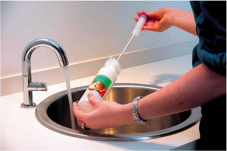 Savic Biba Schoonmaakborstel 4X4X30 CM