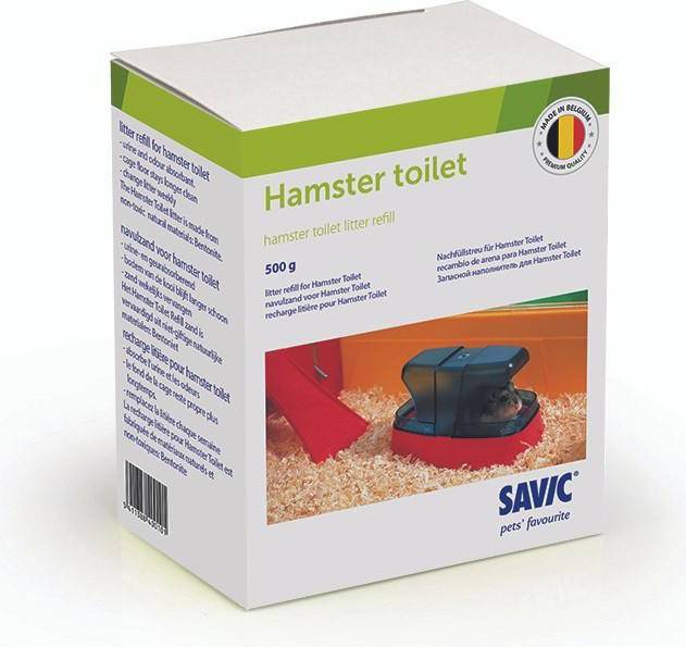 Savic Hamstertoilet Navulling 500 GR