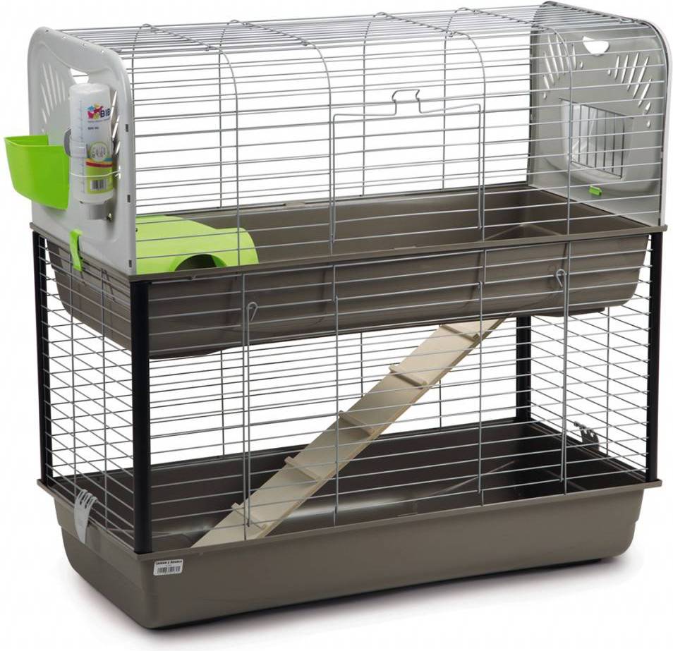 Savic Caesar 3 Knaagdierkooi Dubbel Taupe 100X50X97 CM