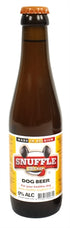 Snuffle Hondenbier Kipsmaak in Glazen Fles 25 CL