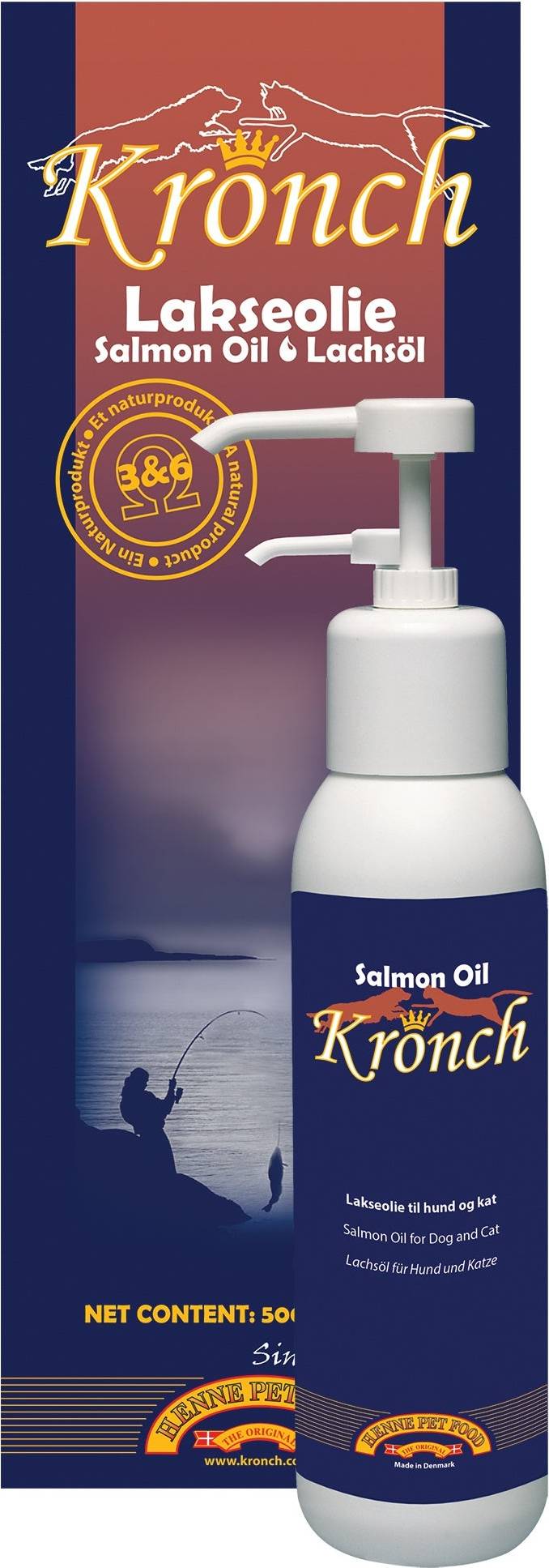 Kronch Zalmolie Hond 2500 ML