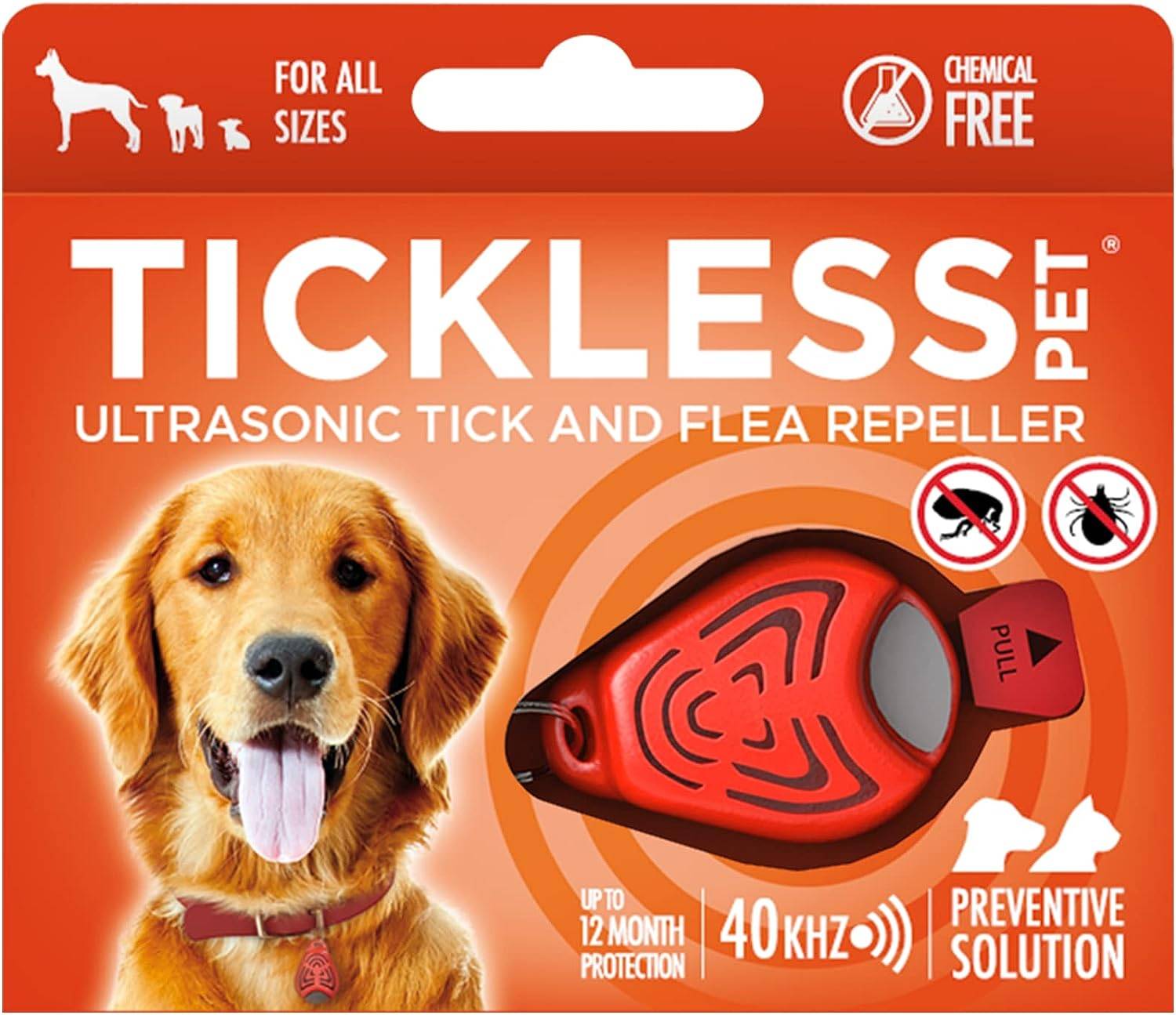 Tickless Teek en Vlo Afweer Voor Hond en Kat Beige