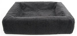 Bia Bed Fleece Hoes Hondenmand Grijs BIA-4 85X70X15 CM