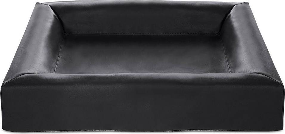 Bia Bed Kunstleer Hoes Hondenmand Zwart BIA-4 85X70X15 CM