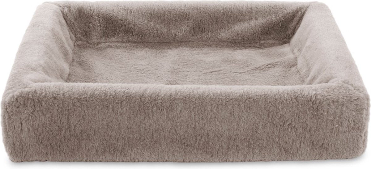 Bia Bed Fleece Hoes Hondenmand Taupe BIA-2 60X50X12.5 CM