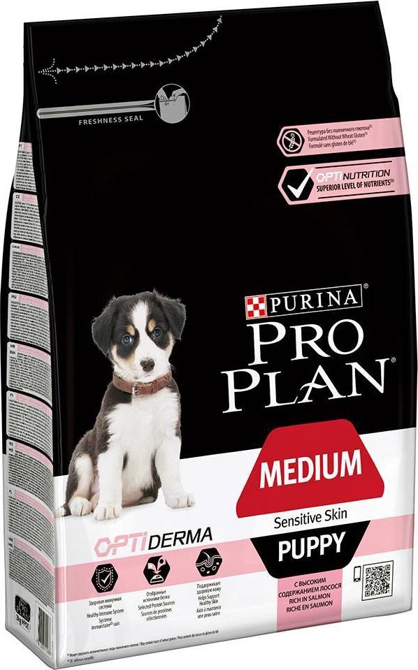 Pro Plan Puppy Medium Sensitive Skin 3 KG