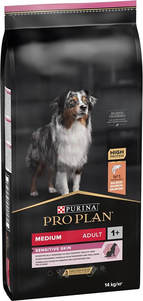 Pro Plan Dog Adult Medium Sensitive Skin 14 KG