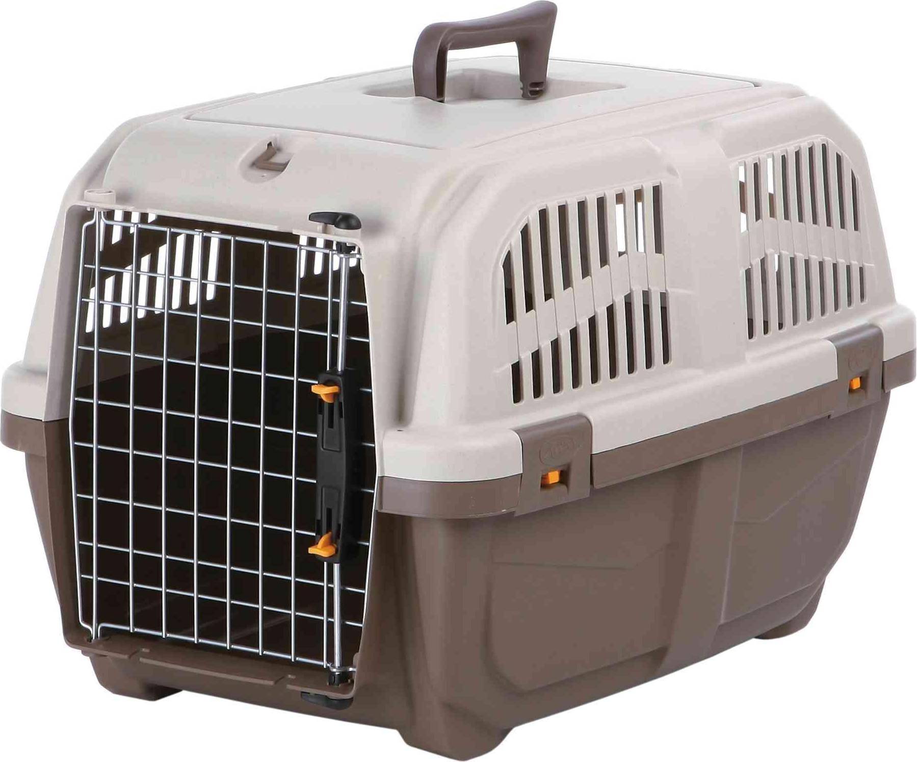 Trixie Skudo Transportbox Taupe / Zand S 60X40X39 CM