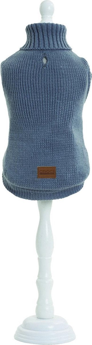 Croci Hondentrui Col Moscow Grijs 55 CM