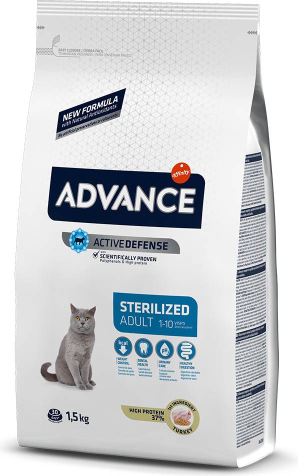 Advance Cat Sterilized Turkey 1.5 KG