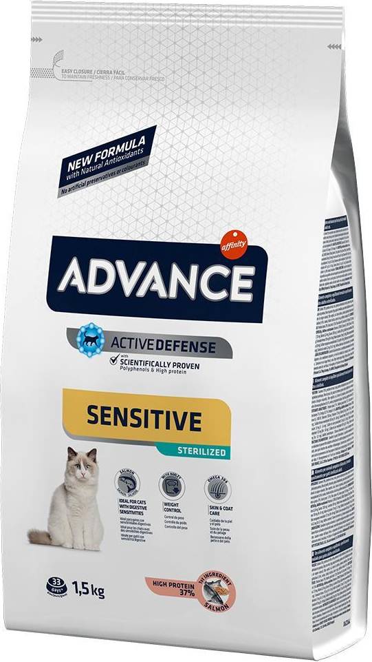 Advance Cat Sterilized Sensitive Salmon 1.5 KG