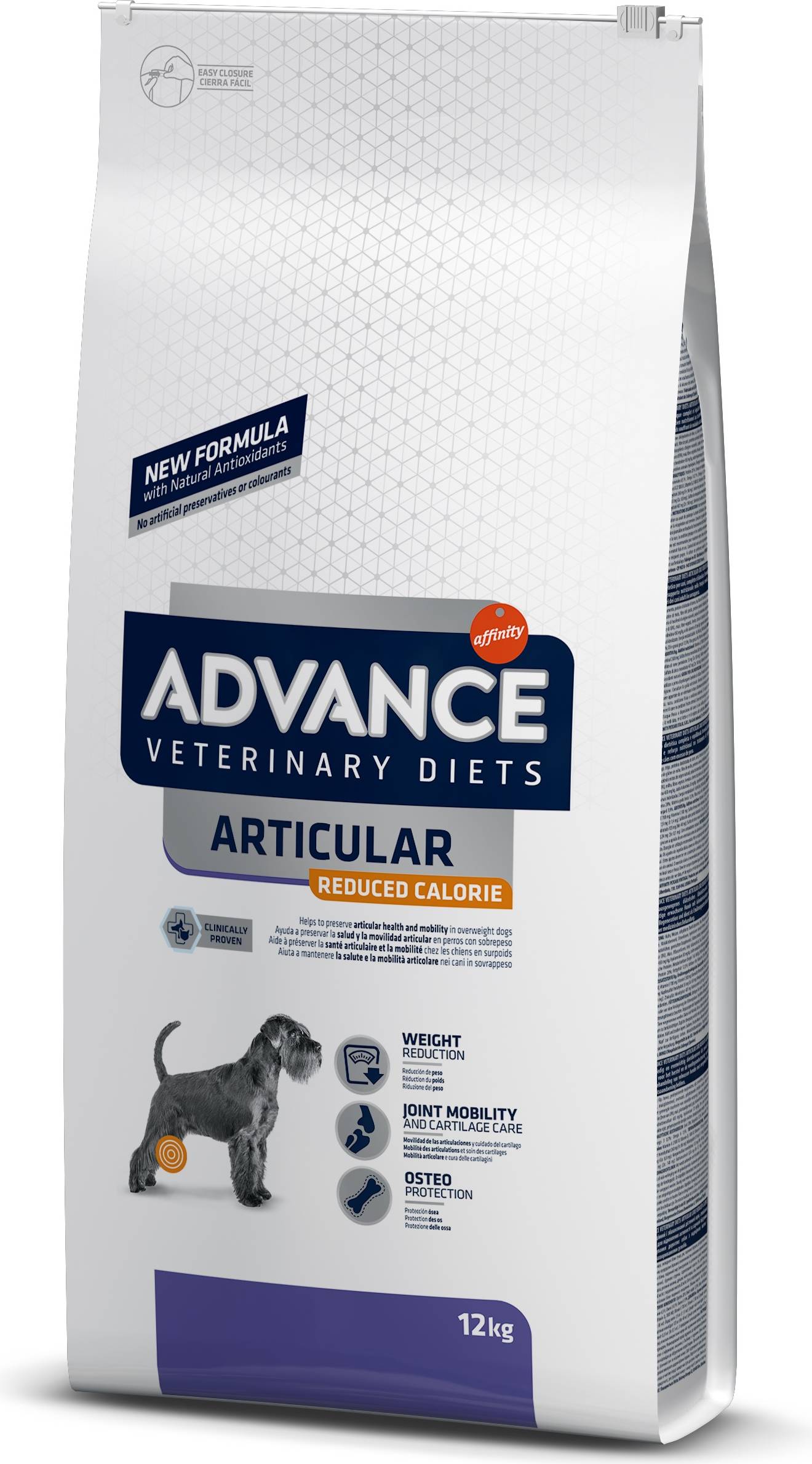 Advance Veterinary Diet Dog Articular Gewrichten Minder Calorieėn 12 KG