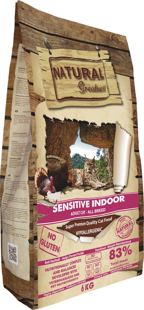 Natural Greatness Sensitive Indoor 6 KG