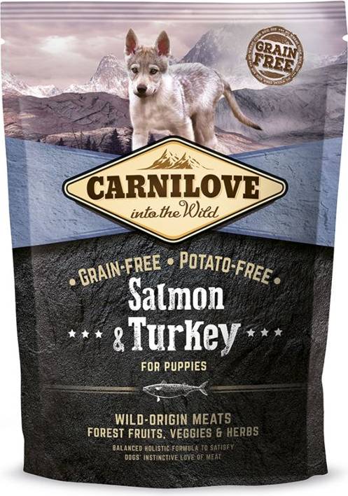 Carnilove Salmon / Turkey Puppies 1.5 KG