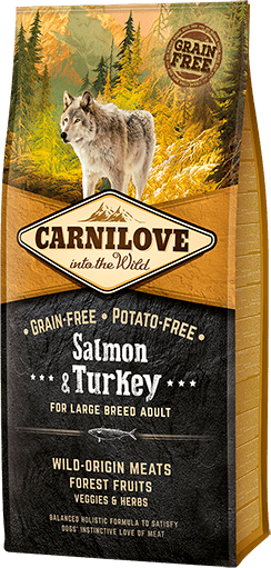Carnilove Salmon / Turkey Adult Large Breed 12 KG