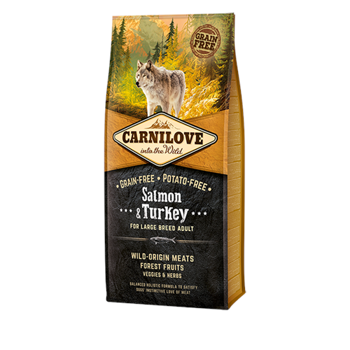Carnilove Salmon / Turkey Adult Large Breed 1.5 KG