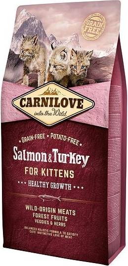 Carnilove Salmon / Turkey Kittens 6 KG