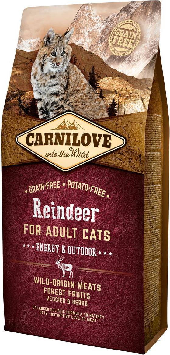 Carnilove Reindeer Energy / Outdoor 6 KG