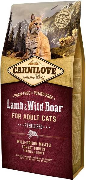 Carnilove Lamb / Wild Boar Sterilised 400 GR