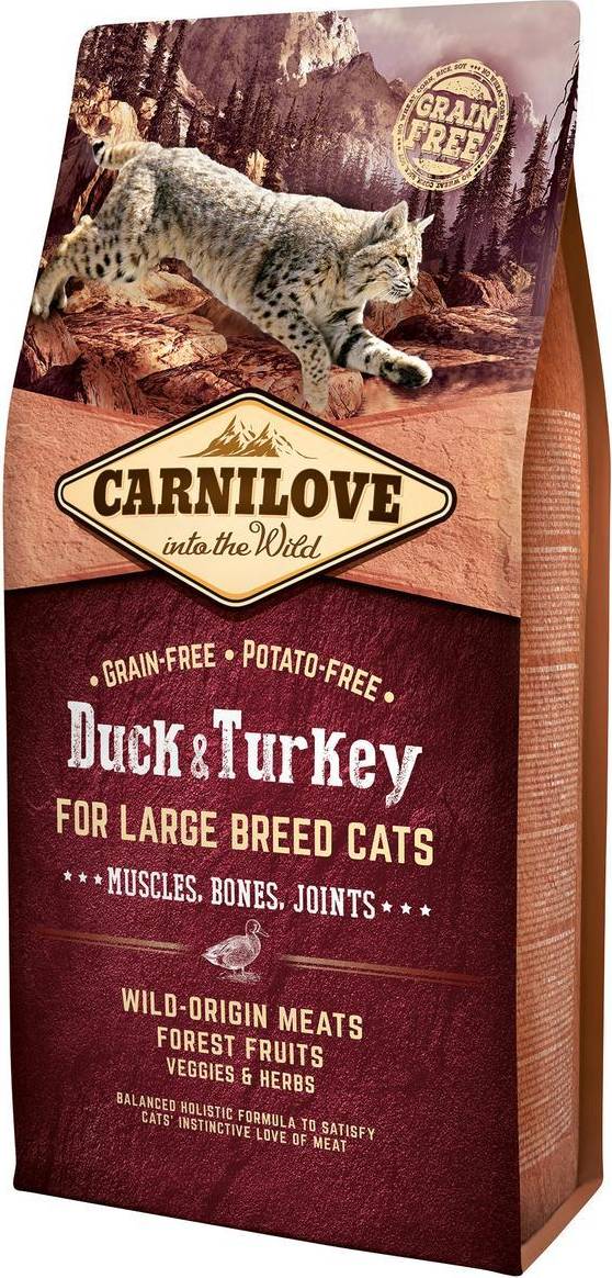 Carnilove Duck / Turkey Large Breed 6 KG