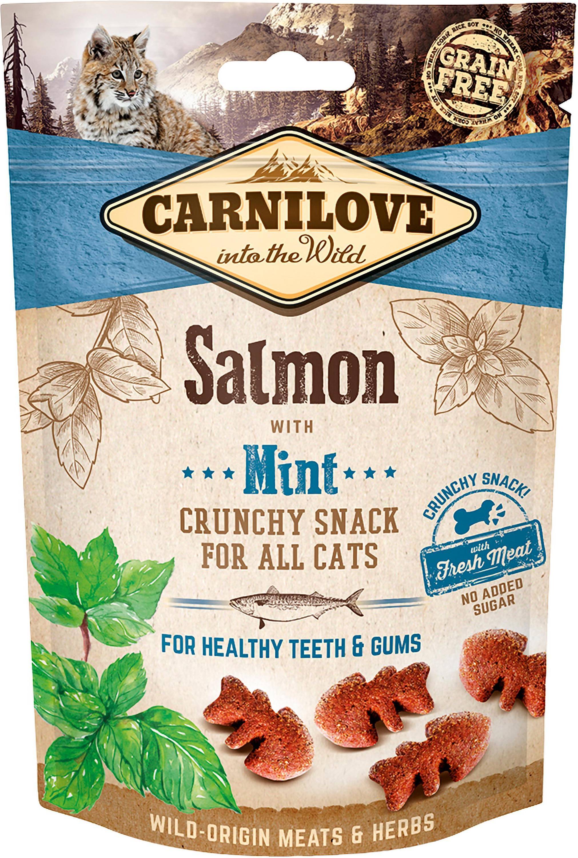 Carnilove Crunchy Snack Zalm / Munt 50 GR