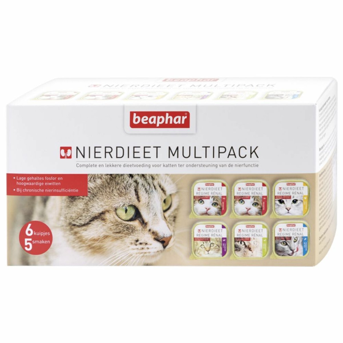 Beaphar Nierdieet Kat Multipack 6X100 GR