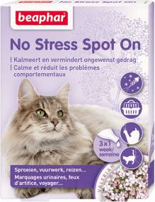 No Stress Spot on Kalmeert en Stimuleert Goed Gedrag Kat 3 PIP