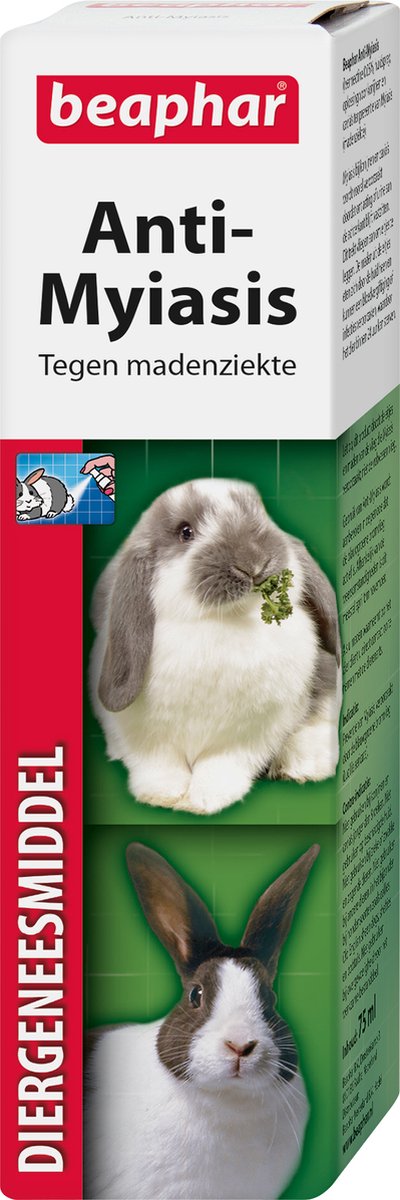 Beaphar Anti-Myasis Madenziekte Konijn 75 ML