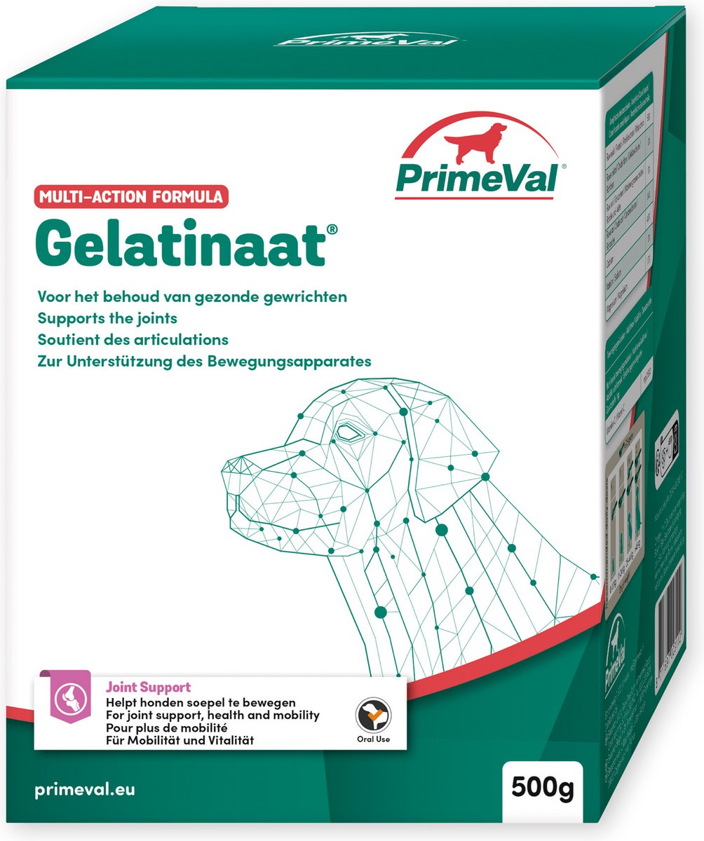 Primeval Gelatinaat Hond 500 GR