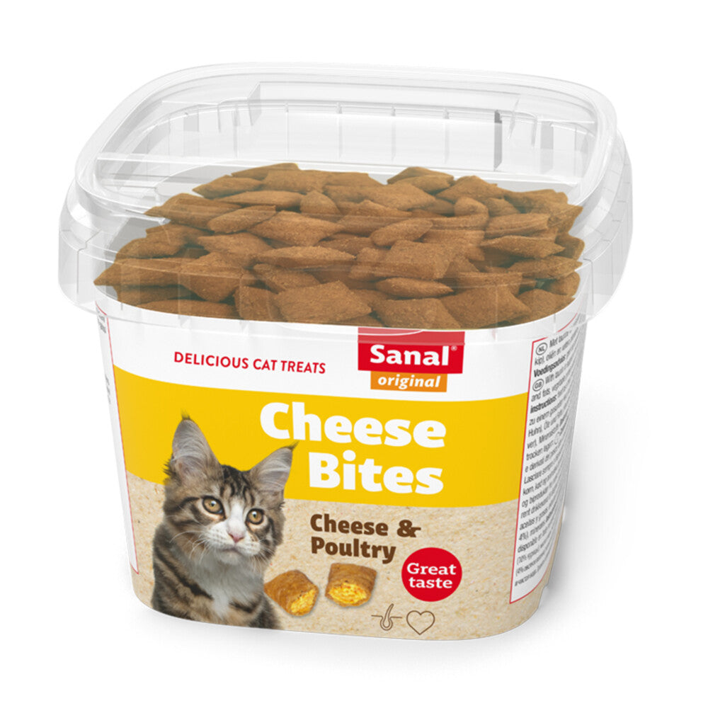 Sanal Cat Cheese Bites Cup 75 GR