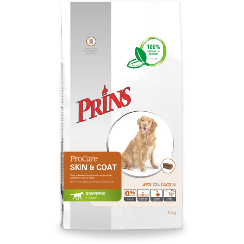 Prins Procare Graanvrij Skin & Coat 12 KG
