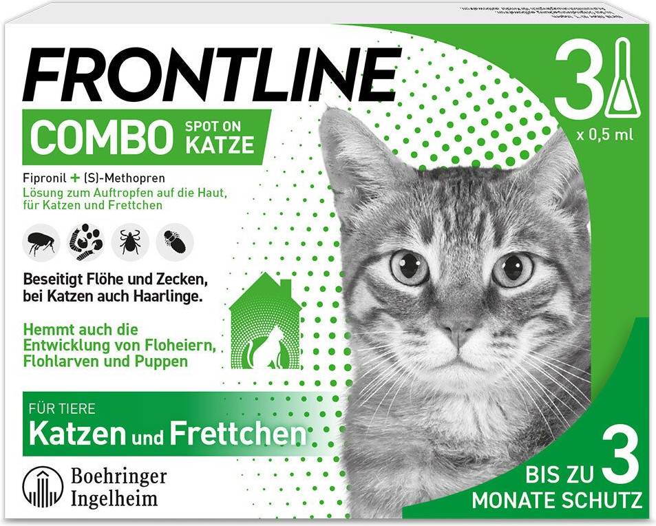 Frontline Kat Combo Spot On 3 PIPET