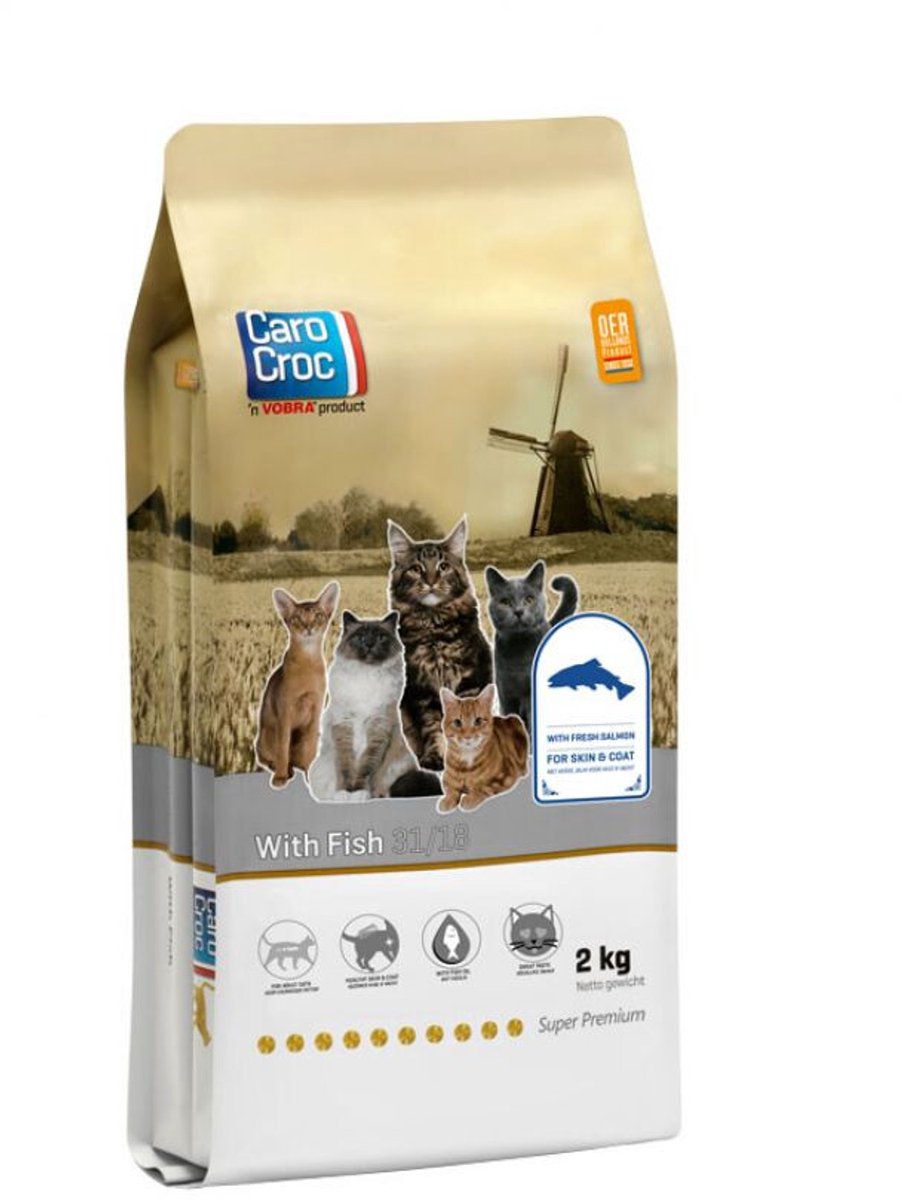 Carocroc Kat Vis 2 KG