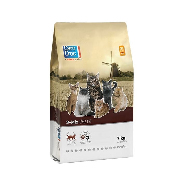 Carocroc Kat 3-Mix 7 KG